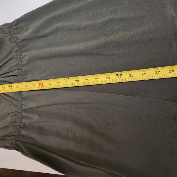 Bissou Bissou Strapless Mini Dress SZ 4 Green Beading Detail Party Embroidered - Picture 3 of 6